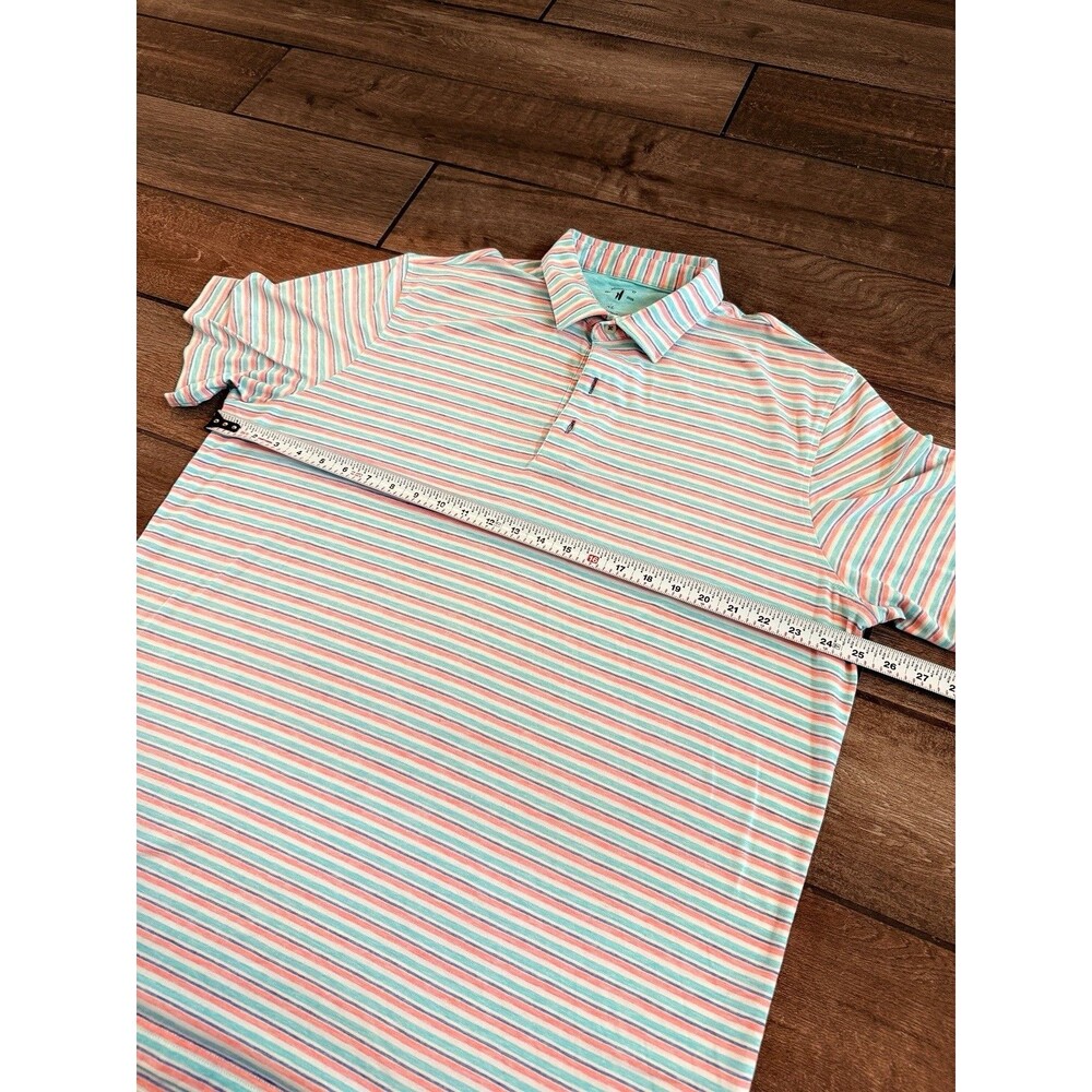 Johnnie O Polo Size XL Lot Of 3 Golf Shirts Solid Striped Blue White Pink LNC - Picture 11 of 13